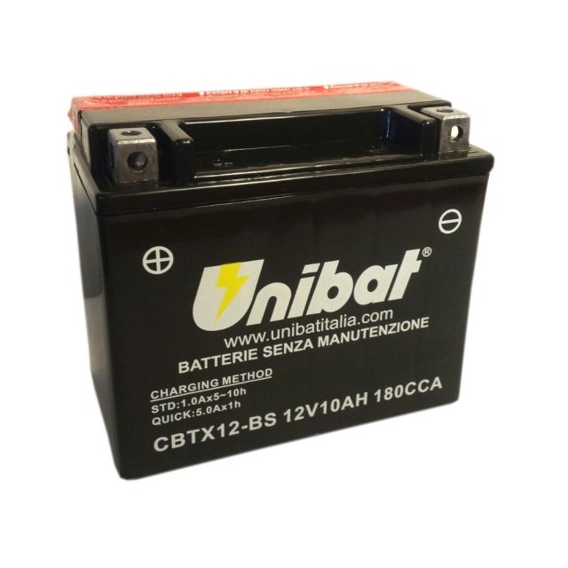Unibat CBTX12-BS YTX12-BS 12V10AH