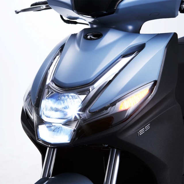 Kymco Agility S 125 brązowy, kufer, LED