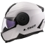KASK LS2 FF902 SCOPE II SOLID GLOSS WHITE XL