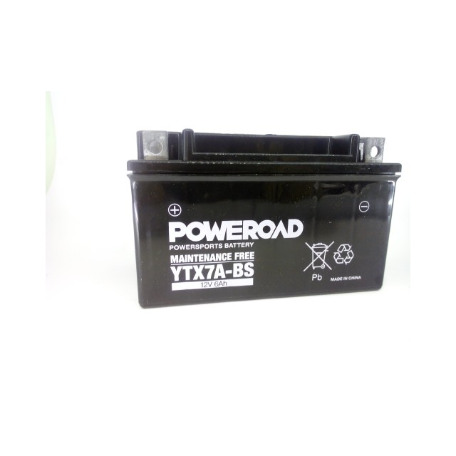 Poweroad YTX7A-BS CBTX7A-BS 12V6AH