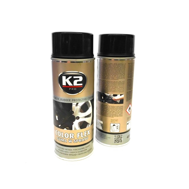 K2 Color Flex Black 400ml spray