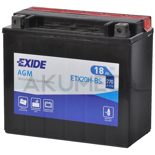 Exide ETX20H-BS