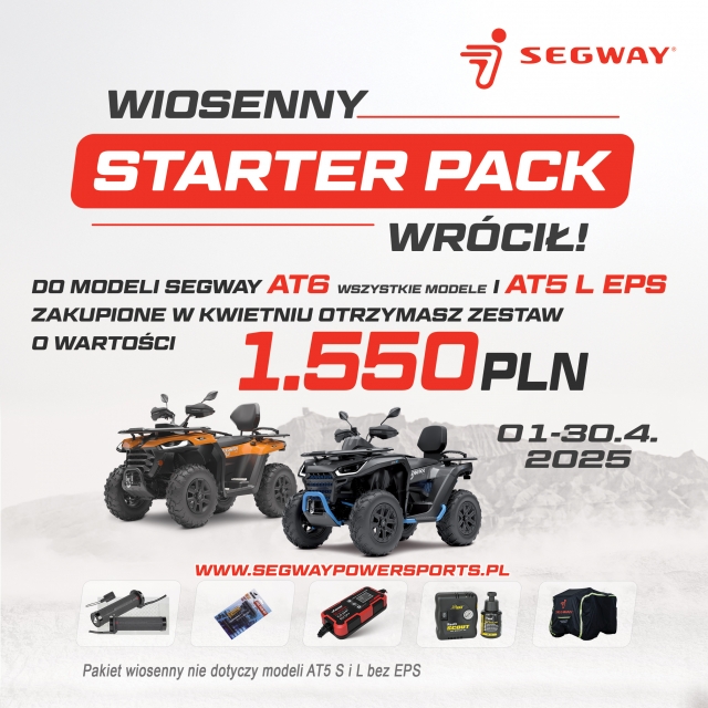 Segway Snarler AT6 S 4x4 T3b + Starter pack gratis